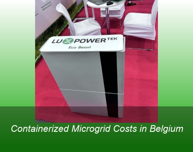 Containerized Microgrid Costs in Belgium